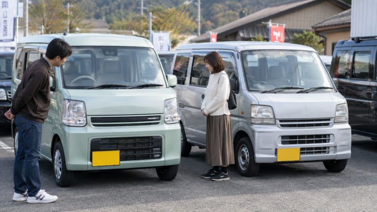 新車中古を説明するイメージ写真